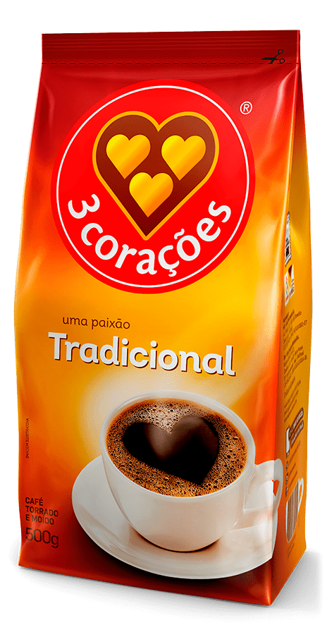 Café 3 Corações Tradicional 500 g
